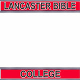 License Plate Frame | School Name