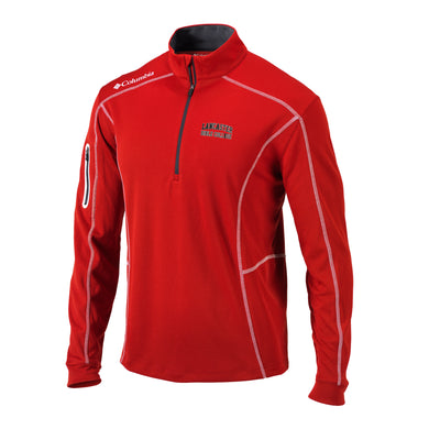 Shotgun Half Zip by Columbia, Intense Red