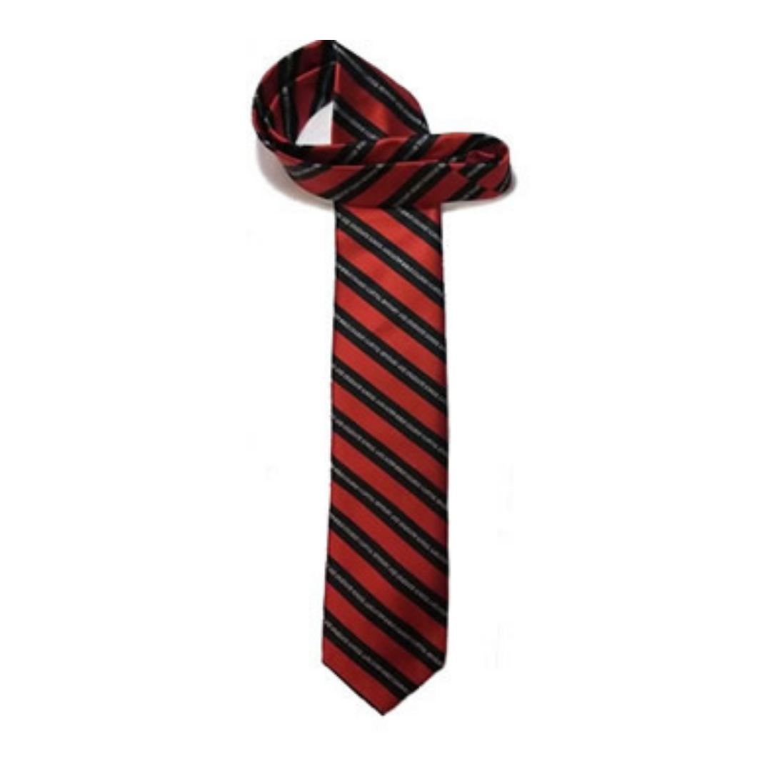 NECK TIE, RED