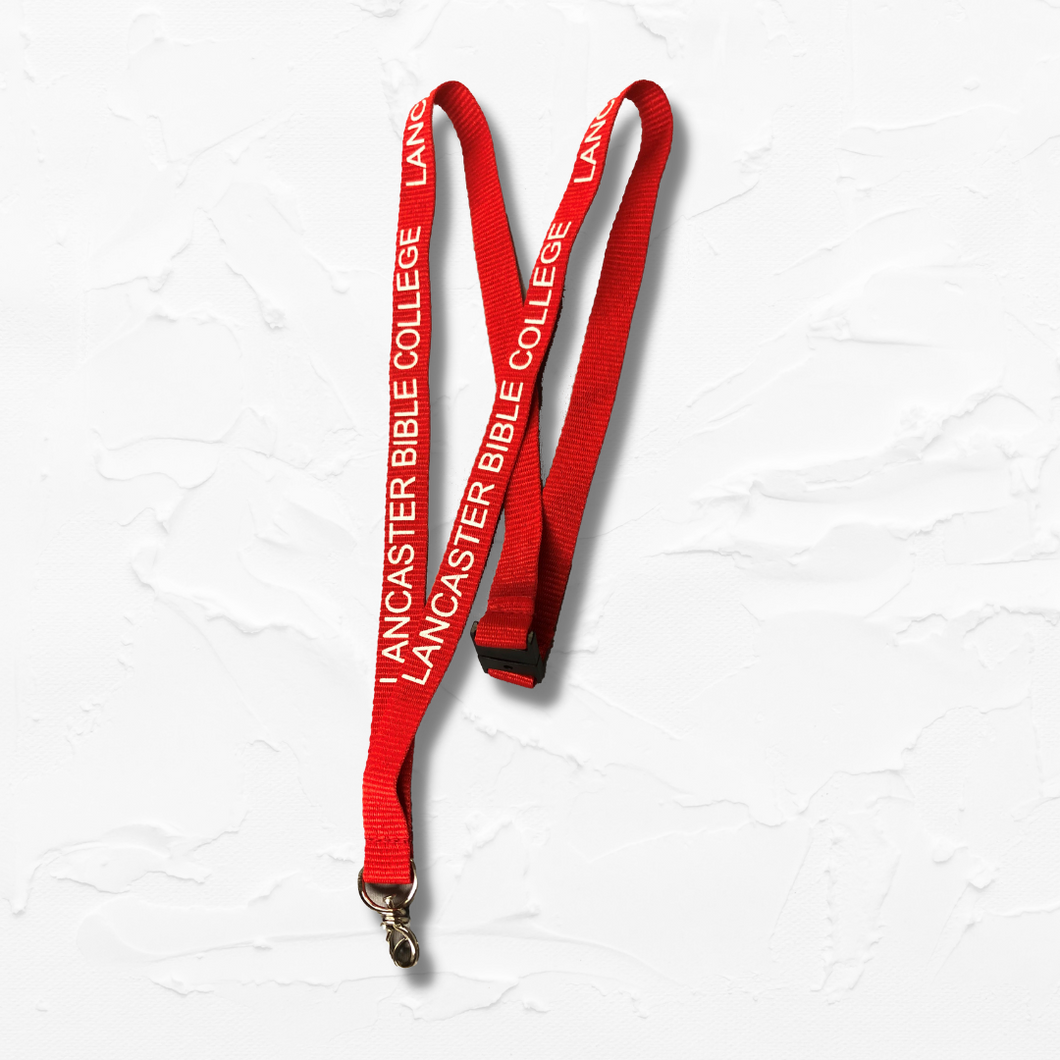 LANYARD 1/2 WIDTH W/Black Breakaway