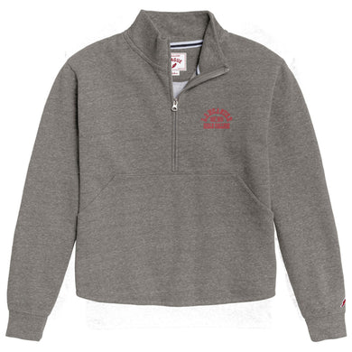 Ladies Victory Springs 1/4 Zip Pullover, Fall Heather