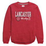Victory Springs Ladies Crewneck | Heather Vintage Red