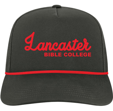 5-Panel Adjustable Hat | Black