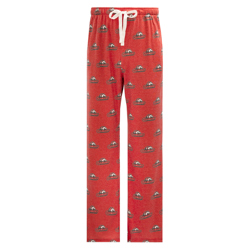 Adult Sublimated Logo Pants, Red