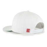 Retro Circle 80's Throwback | White