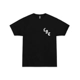 Gothic Type Tee | Black