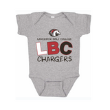 LBC Block Charger Infant Onesie | Gray