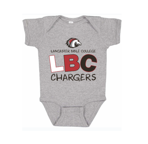 LBC BLOCK CHARGER ONESIE, GRAY