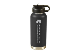 32oz. Stainless Steel Water Bottle, Black