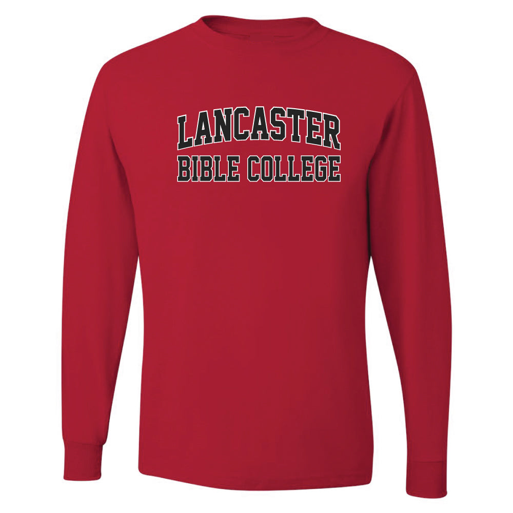 Core Long Sleeve Tee, Red