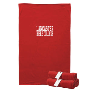 MV SPORT Sweatshirt Blanket, Red