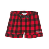 Women's Flannel Short | Red/Buffalo Check