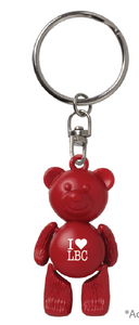 4" LBC BEAR PAL KEYCHAIN