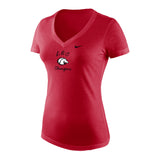 Tri-Blend Short Sleeve Mid-V | Red
