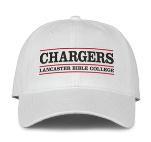 LBC CHARGERS WORDING HAT, WHITE