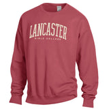 Comfort Wash Fleece Crew | Red