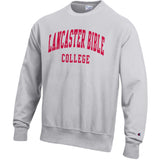 Reverse Weave Crew | Silver Grey