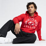 1991 Brushed Fleece Hood | True Red