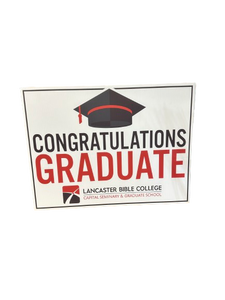 Grad Yard Sign