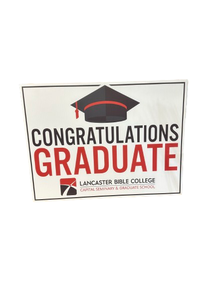 Grad Yard Sign